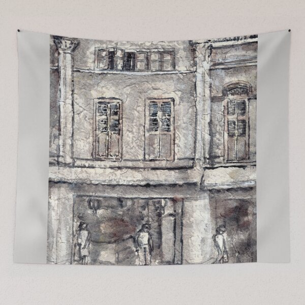 Item preview, Shophouses, Singapore  designed and sold by gordonartist1.