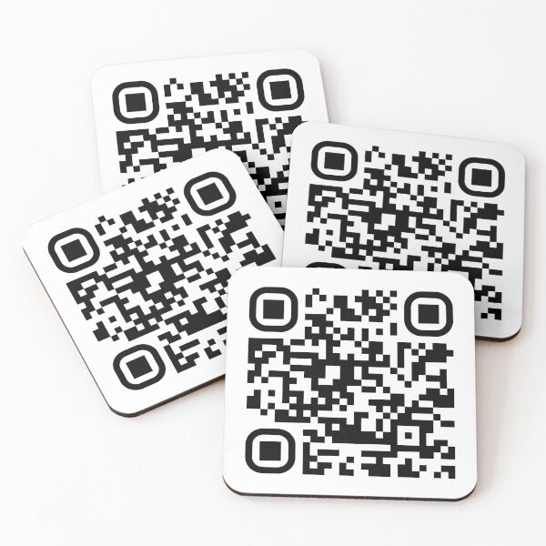 Artikelvorschau, RickRoll-QR-Code entworfen und verkauft von LP.