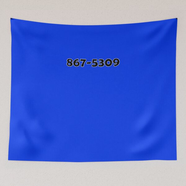 Item preview, 867-5309 Fitted T-Shirt designed and sold by TimoFranzel.