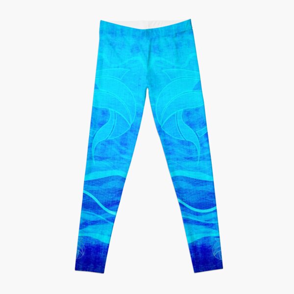 Leggings - Marlin Blue Aqua Leggings