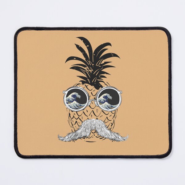 Item preview, Cool Pineapple - Hokusai Wave designed and sold by vooART.