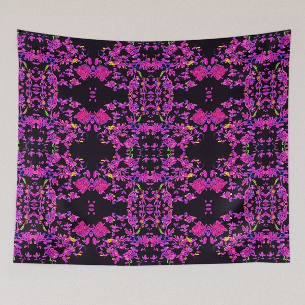 Item preview, Weird Pink Flowers and Butterflies designed and sold by weirdAffect.
