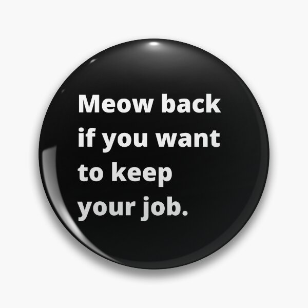 Item preview, Meow Back Teacher Bridget Maas designed and sold by Africrafts.
