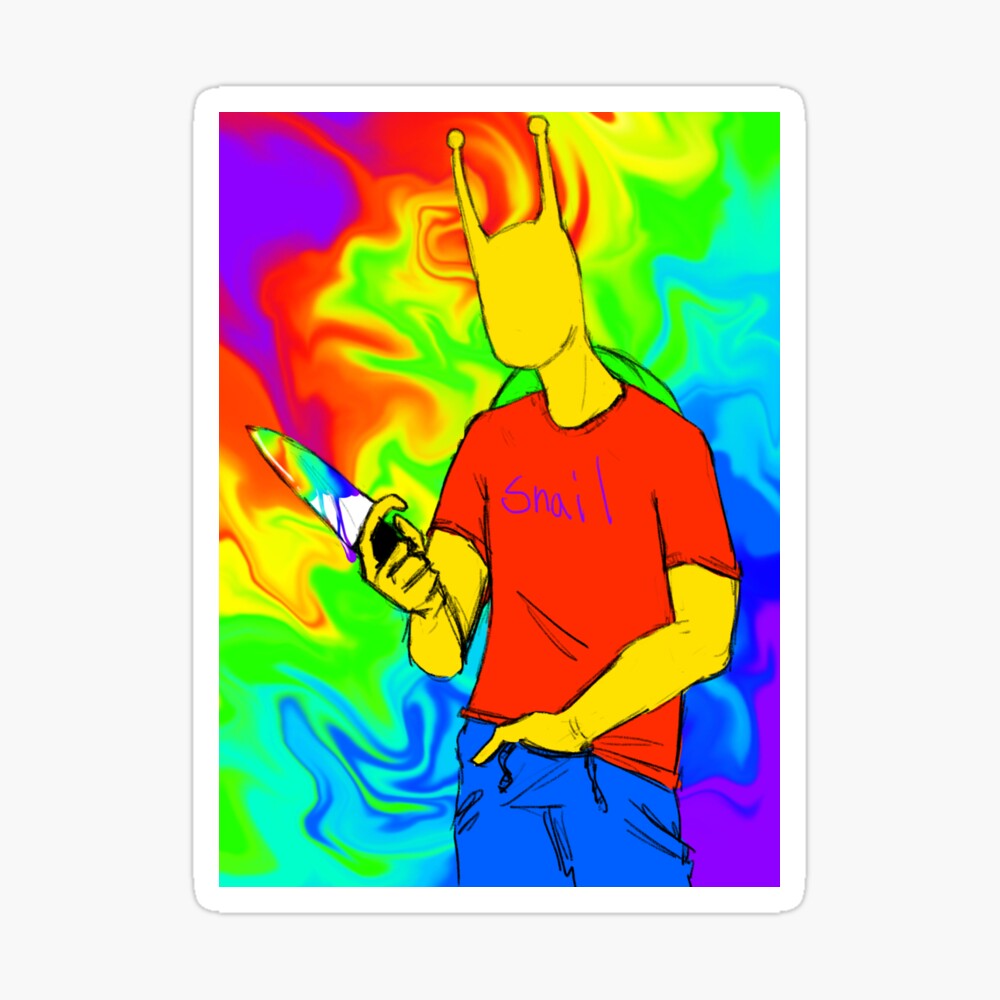 SNAILMAN IS FUCKING REAL!!! Art Board Print