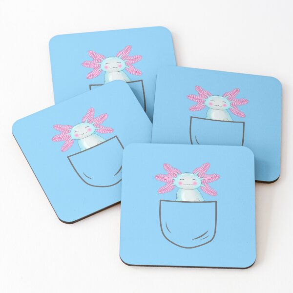 Item preview, Pastel Axolotl In Pocket designed and sold by Purr95.