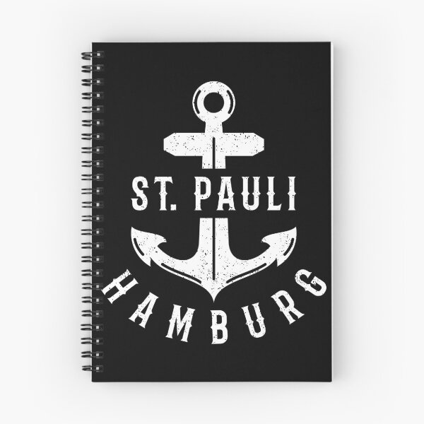 Item preview, St. Pauli Hamburg Anchor Moin North German Kiez Reeperbahn designed and sold by Macphisto Shirts.