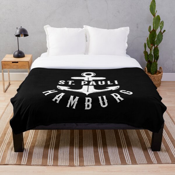 Item preview, St. Pauli Hamburg Anchor Moin North German Kiez Reeperbahn designed and sold by Macphisto Shirts.