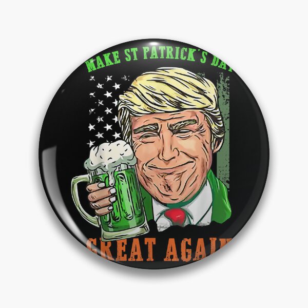 Item preview, Make St Patrick's Day Great Again Funny Trump designed and sold by RosalindaRojas.