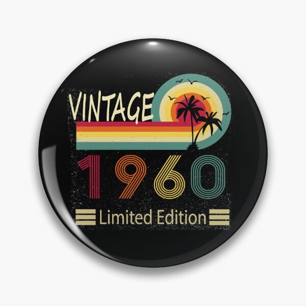 Item preview, vintage 1960 limited edition, VINTAGE 1960 Limited Edition 61nd Birthday Born in 1960 Classic designed and sold by SimoSaladain.