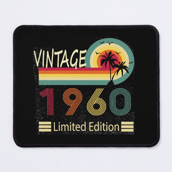 Item preview, vintage 1960 limited edition, VINTAGE 1960 Limited Edition 61nd Birthday Born in 1960 Classic designed and sold by SimoSaladain.