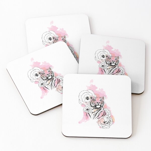 Item preview, Tiger With Flowers | Cute Tiger  designed and sold by EPOOCH.