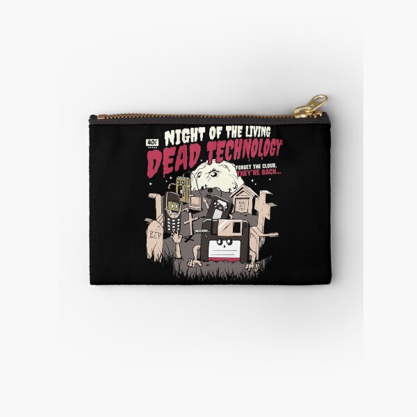 Item preview, The Living Dead Technology Funny Halloween Geeky designed and sold by Nerd Shizzle.