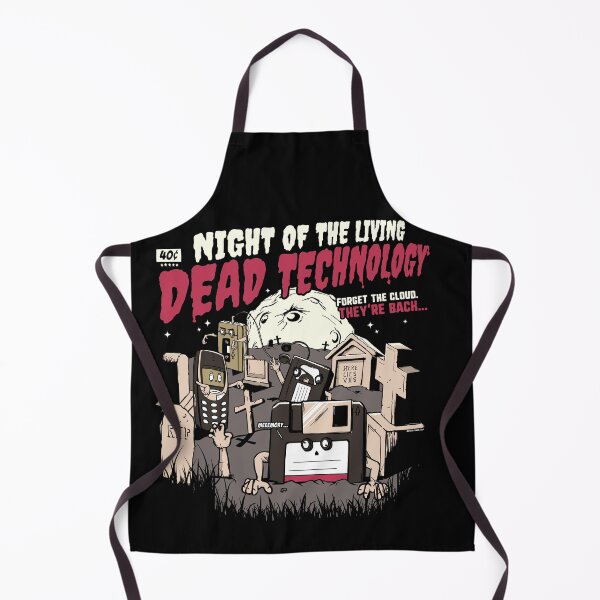 Item preview, The Living Dead Technology Funny Halloween Geeky designed and sold by Nerd Shizzle.