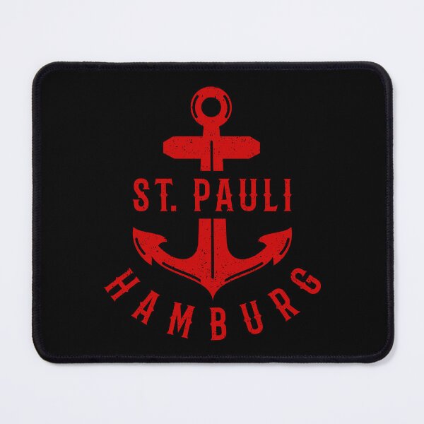 Item preview, St. Pauli Hamburg Anchor Moin North German Kiez Reeperbahn designed and sold by Macphisto Shirts.