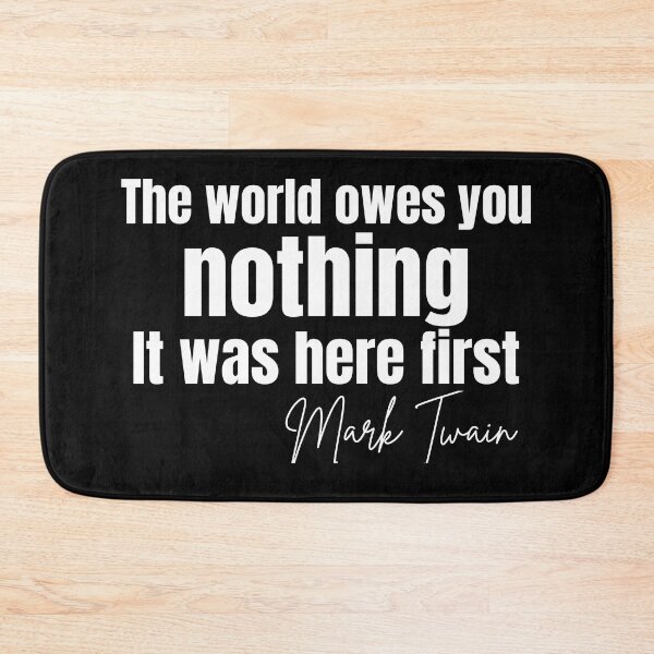 Item preview, The World Owes You Nothing designed and sold by DsignTByMason.