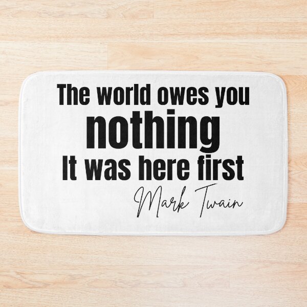 Item preview, The World Owes You Nothing designed and sold by DsignTByMason.