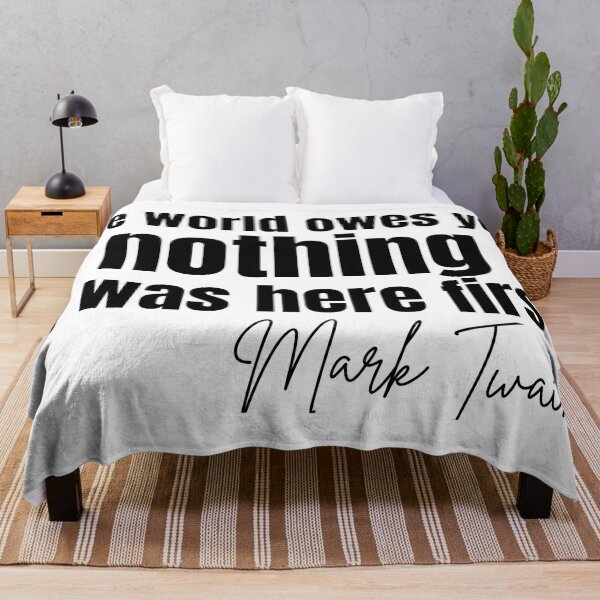 Item preview, The World Owes You Nothing designed and sold by DsignTByMason.