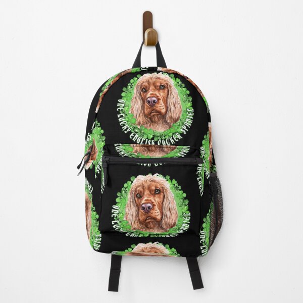 Item preview, One Lucky English Cocker Spaniel Funny St. Patrick Dog designed and sold by Cuddlythopia.