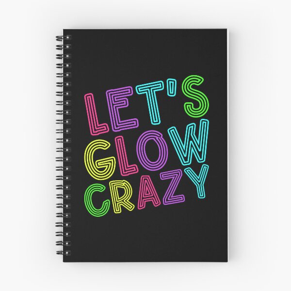 Item preview, Let's Glow Crazy Retro Neon 80s Rave Color Party designed and sold by Urlan.