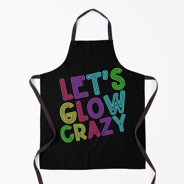 Item preview, Let's Glow Crazy Retro Neon 80s Rave Color Party designed and sold by Urlan.