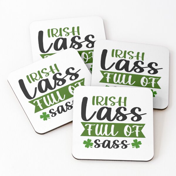 Item preview, Irish Lass Full Of Sass - Funny St. Patricks designed and sold by niftyhub.