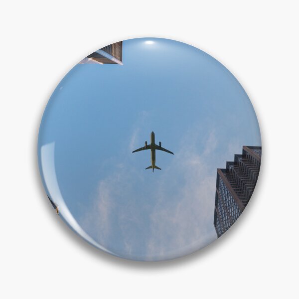 Item preview, Quilted Patterns, A City, A Plane Flying Over Skyscrapers designed and sold by Ildar012.