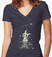Reflection Women's Fitted V-Neck T-Shirt