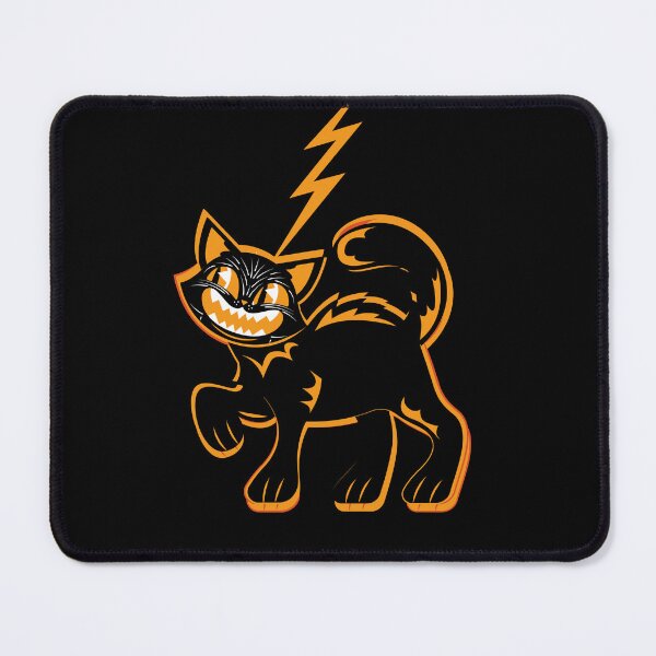 Item preview, Cat Lightning - Funny Cat with an Orange Lightning Bolt - Funny Cat Pictures  designed and sold by FunnyCatsFam.