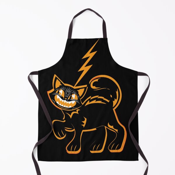 Item preview, Cat Lightning - Funny Cat with an Orange Lightning Bolt - Funny Cat Pictures designed and sold by FunnyCatsFam.