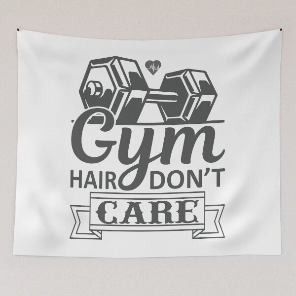 Aperçu de l'œuvre Gym hair don't caire créée et vendue par BakharNabieva.