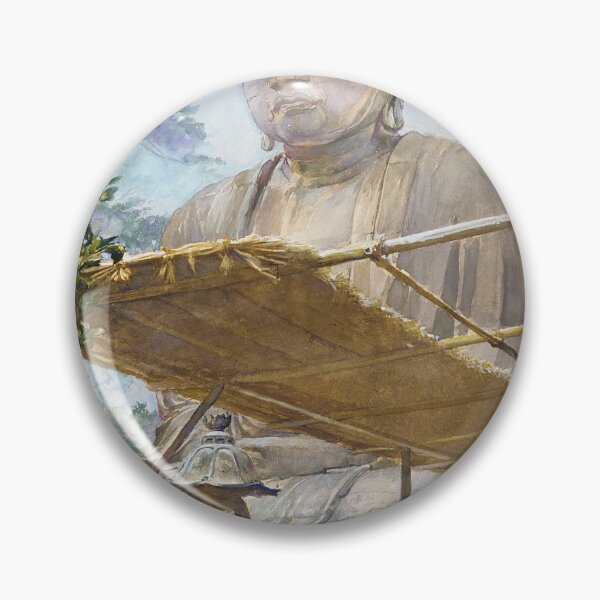 Item preview, The Great Statue of Amida Buddha at Kamakura designed and sold by braunprints.