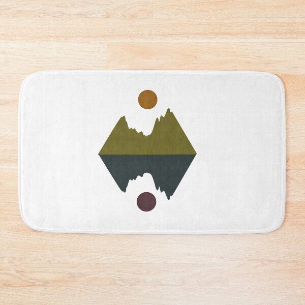 Item preview, Day and night minimalist textured design designed and sold by Quirknmore.