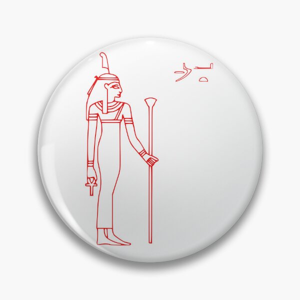 Item preview, drawing of the goddess Isis designed and sold by JAG2B.