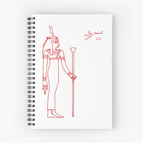 Item preview, drawing of the goddess Isis designed and sold by JAG2B.