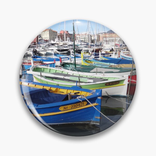 Item preview, Colourful Boats at Bay. Nice, France designed and sold by exploramum.
