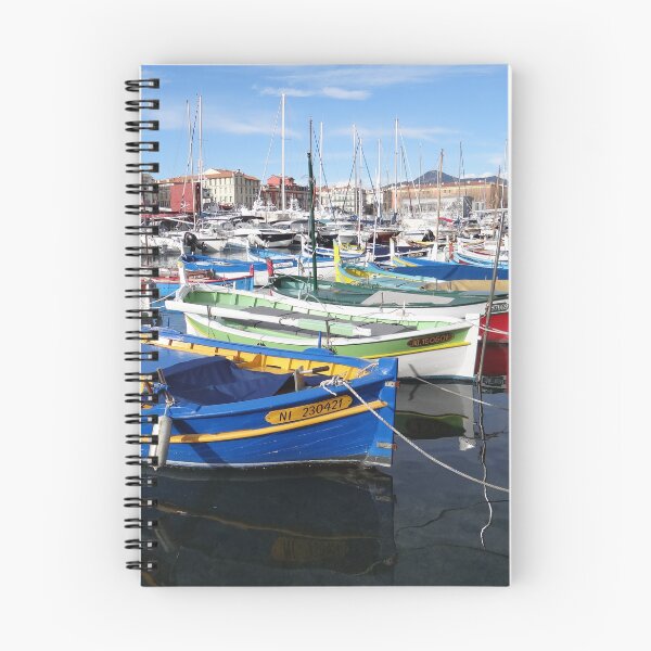 Item preview, Colourful Boats at Bay. Nice, France designed and sold by exploramum.