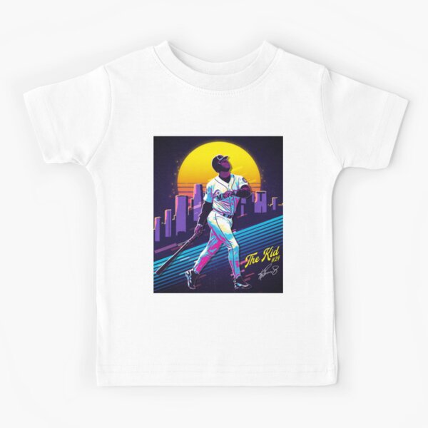 New Vintage Ken Griffey Jr The Kid Baseball Retro 80s 90s Rap Style T-Shirt  custom t shirts oversized t shirt men - AliExpress