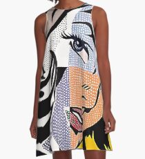 Lichtenstein's Girl A-Line Dress