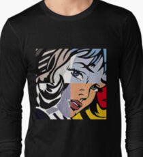 Lichtenstein's Girl Long Sleeve T-Shirt
