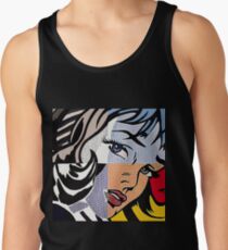 Camiseta de tirantes La chica de Lichtenstein