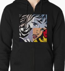 Lichtenstein's Girl Zipped Hoodie
