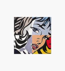 Lichtenstein's Girl Art Board