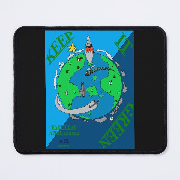 Item preview, KEEP IT GREEN Earth Day April 22 2022 designed and sold by Jacklyn G. Jones.