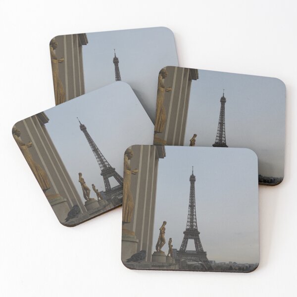Item preview, Eiffel Tower with Statues designed and sold by exploramum.
