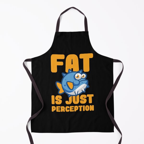 Item preview, Funny Fat Humor - Fat Jokes Quotes - Funny Chubby & Chunky Puffer Fish designed and sold by WIZECROW.