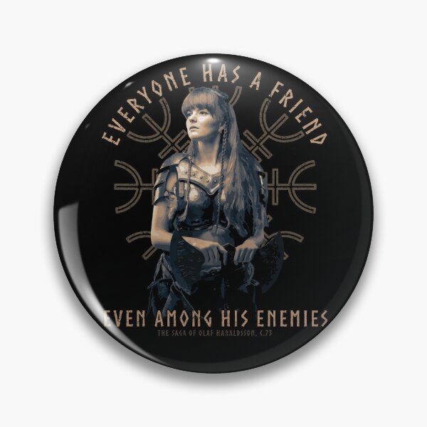 Item preview, Everyone Has a Firend, Norse Viking Proverb, Sagas, Viking Gift, Shield Maiden designed and sold by Proverbial Wisdom Design.