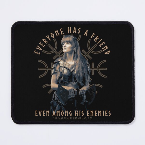 Item preview, Everyone Has a Firend, Norse Viking Proverb, Sagas, Viking Gift, Shield Maiden designed and sold by Proverbial Wisdom Design.
