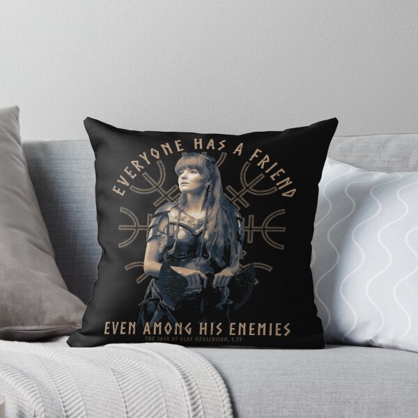 Item preview, Everyone Has a Firend, Norse Viking Proverb, Sagas, Viking Gift, Shield Maiden designed and sold by Proverbial Wisdom Design.
