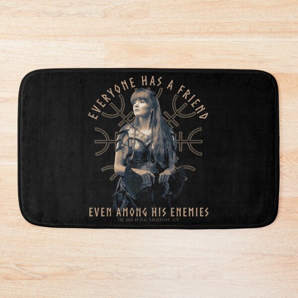 Item preview, Everyone Has a Firend, Norse Viking Proverb, Sagas, Viking Gift, Shield Maiden designed and sold by Proverbial Wisdom Design.