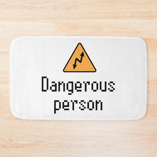 Item preview, Electrical safety sign with two arrows, dangerous person designed and sold by Alice-Moonbliss.